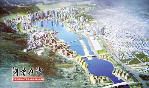 長沙梅溪湖要建靈魂城市 最高建筑400米